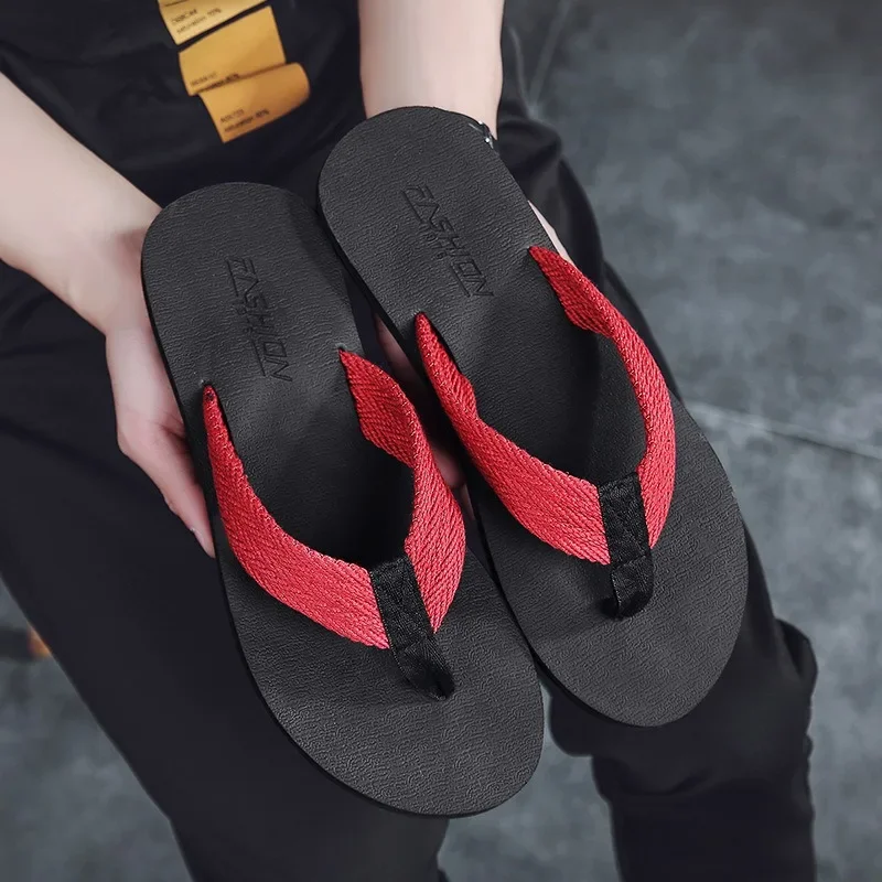 Summer Flip-flops Casual Non-slip Creative Korean Style Fashion Sandals Personalized Sandals Beach Shoes summer sandals