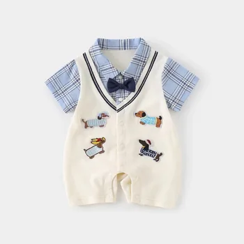 Cartoon Baby Summer Romper 1