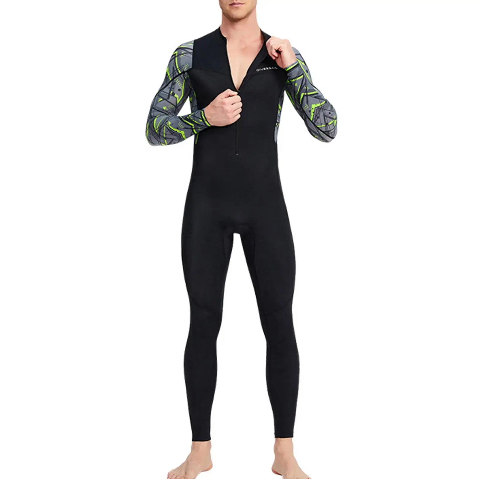 Men's Wetsuit Scuba Diving Thermal Winter Warm Full Suit Water Sports Swimwear Swimming Surfing Kayaking Equipment