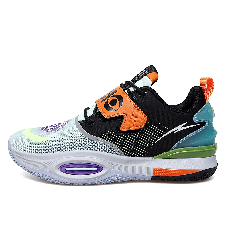 

New Fashion Men's Sports Shoes Lightweight Basketball Shoes High Top Men's and Women's Air Cushioned Youth Sports Shoes