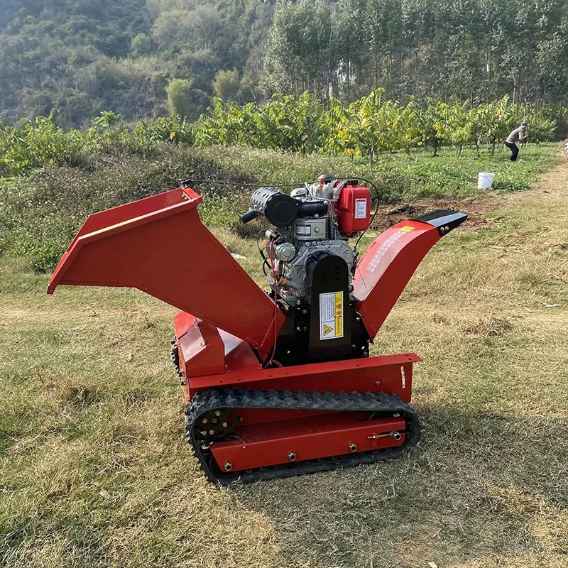 16Hp Diesel Wood Crusher Chipper Machine, Wood Shredder Chipper, Wood Chipper portable Tree Shredder Branch 3
