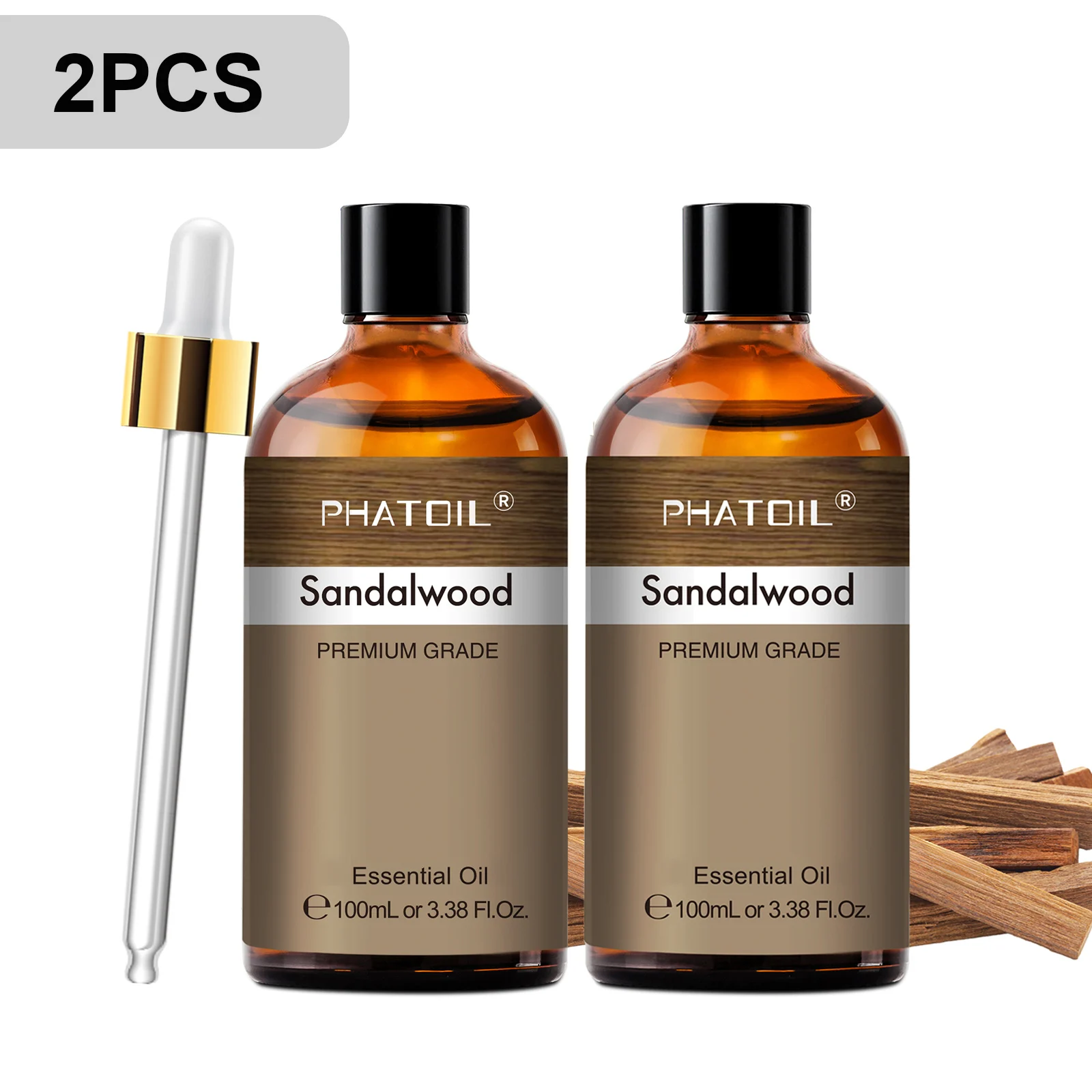 2pcs Sandalwood