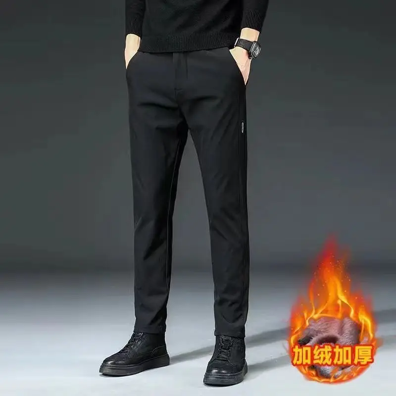 Рисунок 2 - Брюки мужские прямые однотонные с эластичным поясом