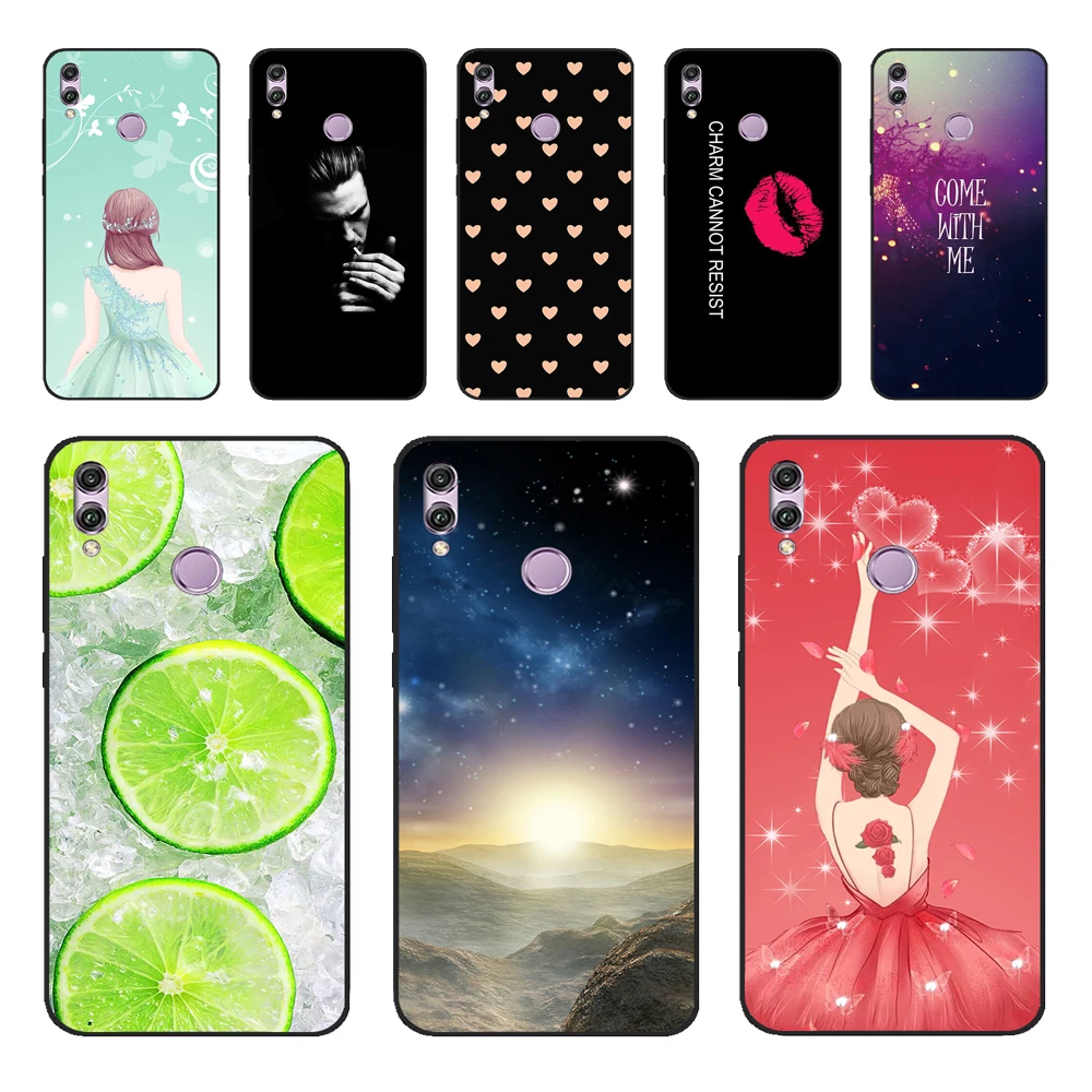 Per Honor 8X Custodia 6.5 "Tpu Fashion Cover Per Honor 8X 8X Custodia Morbida In Silicone Per Huawei Honor 8X 8 X Custodia Protettiva Coque