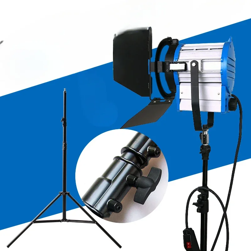 

1000W Spotlight Set Film and Television Light Photography Tungsten Bulb 2.8m Light Stand Camera Movie