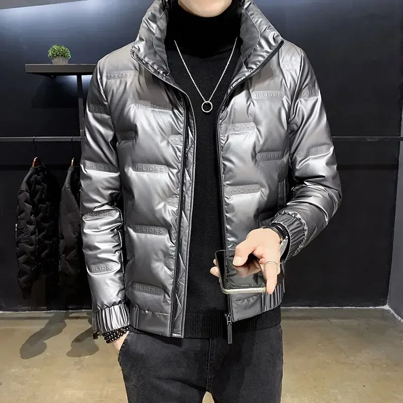 thumbnail image 1 of Parkas cortas acolchadas para hombre, abrigos acolchados para hombre, rebajas de invierno, moda 2024, ropa de estilo coreano Harajuku 2024 moderna, 1 of 5