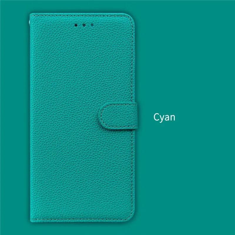 Matte Black Flip Wallet Phone Case - Premium Protective Cover