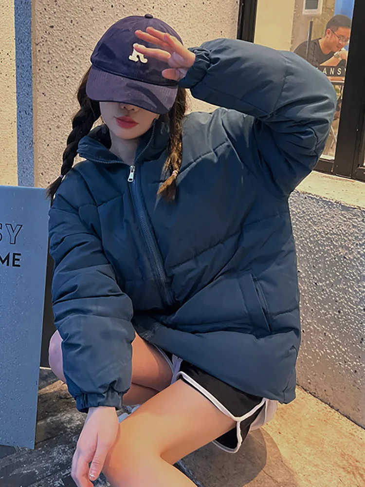 

MEILLY DOLPHIN Winter Clothes Women Short Parkas Jackets For Women Thicken Warm Stand Collar Coat Jacket Female Casual Outwear