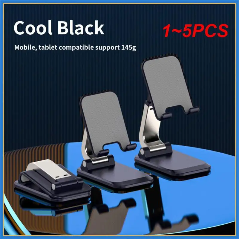 

Складная Настольная подставка из АБС-пластика, гибкий Регулируемый держатель для планшета iPad, смартфона, 1 ~ 5 шт.
