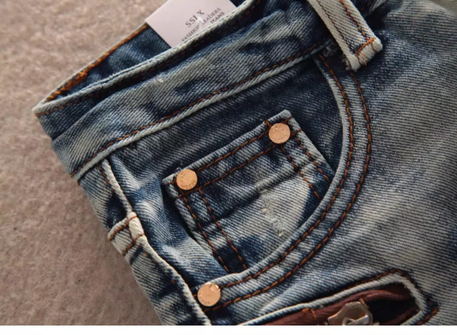 Zynvora Denim Shorts detail view