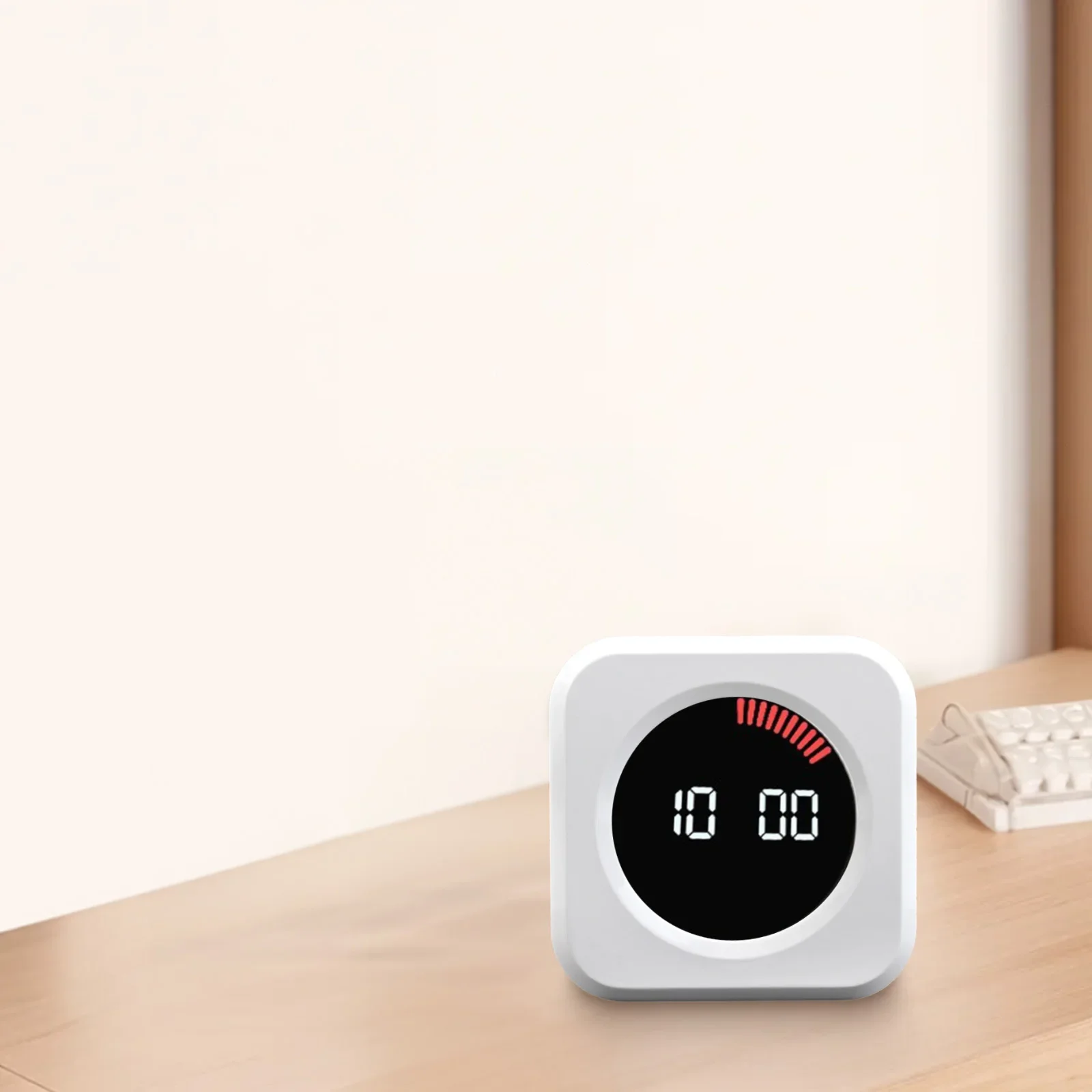 Sleek Rechargeable LED Visual Timer Perfectly Fits into Your Daily Routine While Managing Your Time Effectively