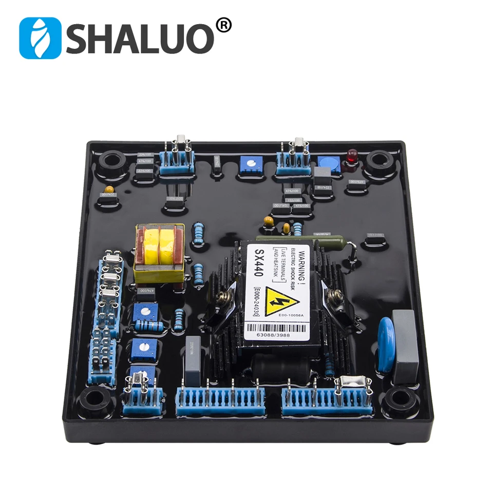 SX440 AVR Automatic Voltage Regulator – Replacement For Brushless Generators Up To 500KW, 8A Continuous