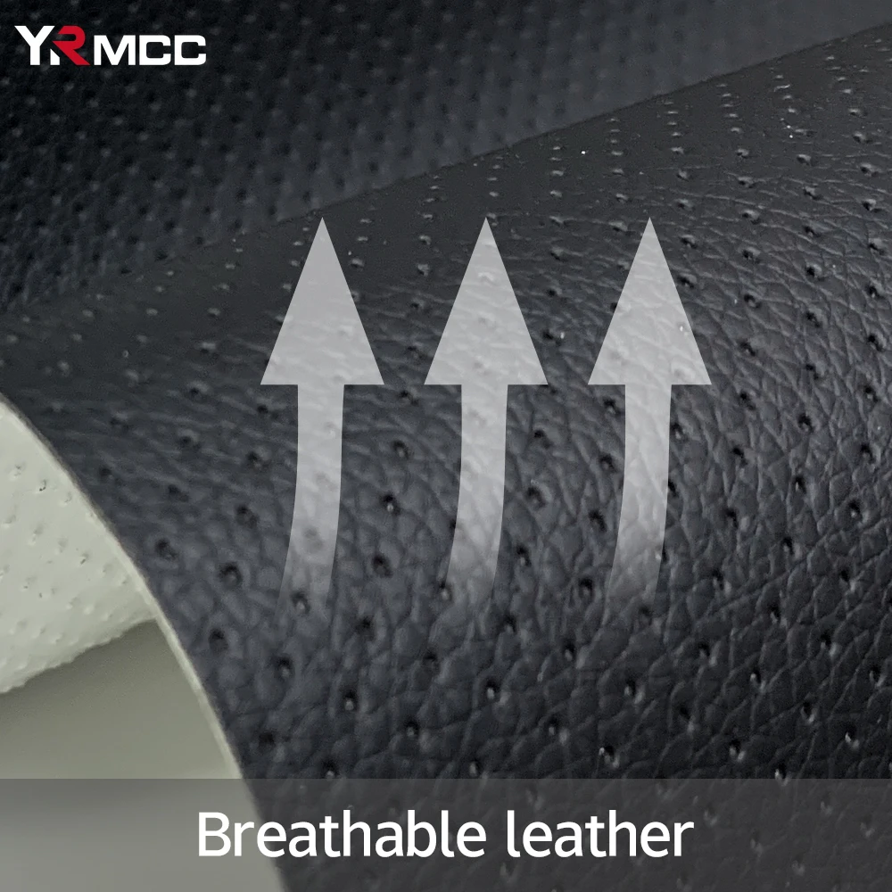 Car Wash Breathable Perforated Leather Self Adhesive Film Auto Seat Repair Stickers PU Leather Sofa Patches Cars Accessories leather repair patches