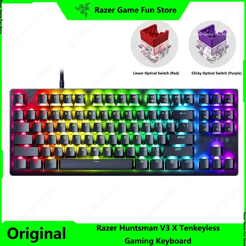 キーボード Huntsman V3 Pro Tenkeyless sakura Razer Huntsman V3 X Tenkeyless Optical Esports Gaming