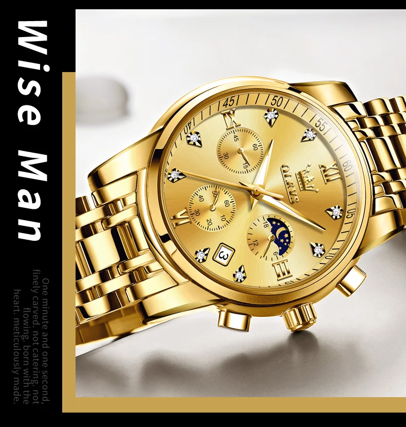 OLEVS 2858 Men's Watch - Casual style