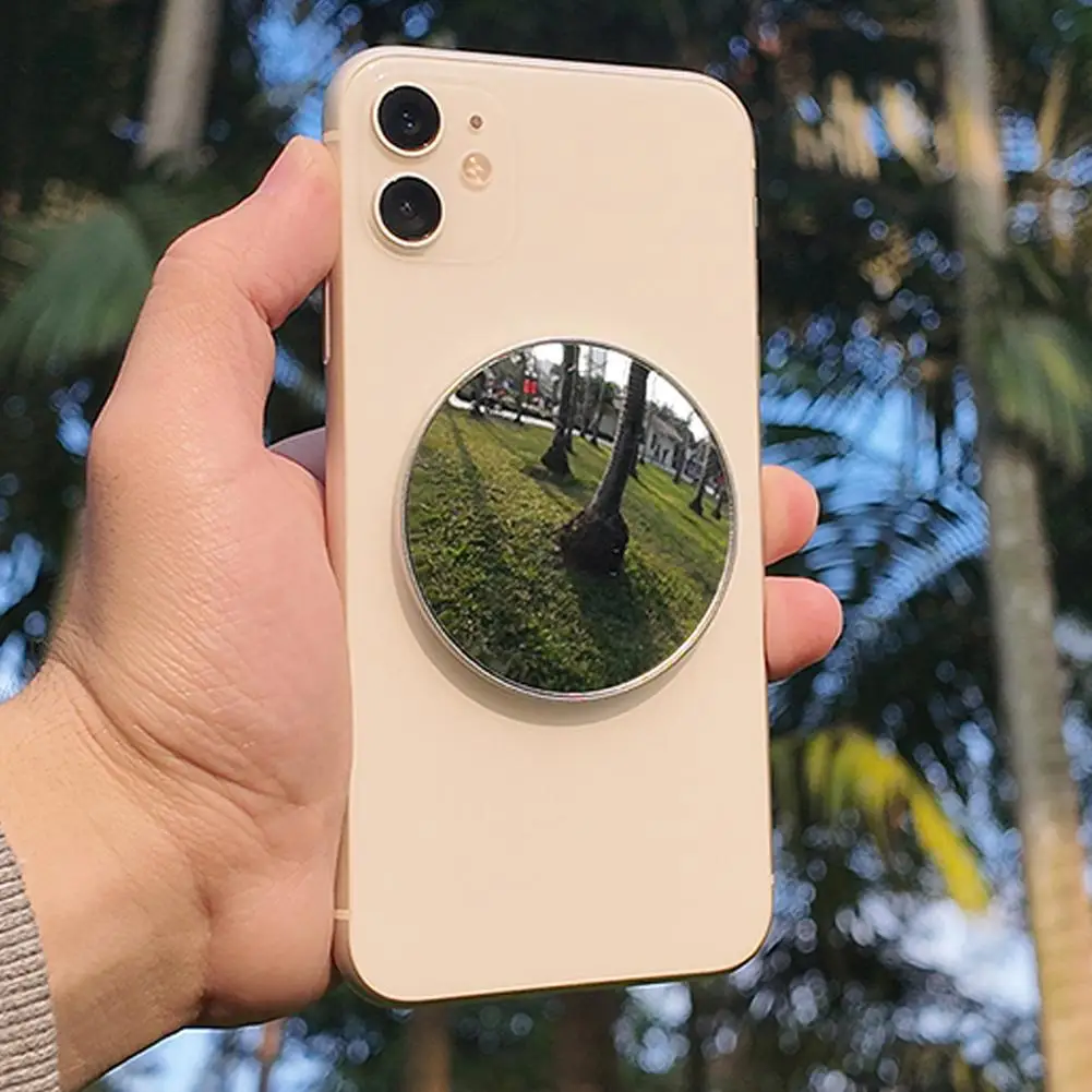 For Magsafe Magnetic Convex Mirror Smartphone Beauty Mirror Video Selfie Vlog Magnetic Mirror For Streaming Selfie 3