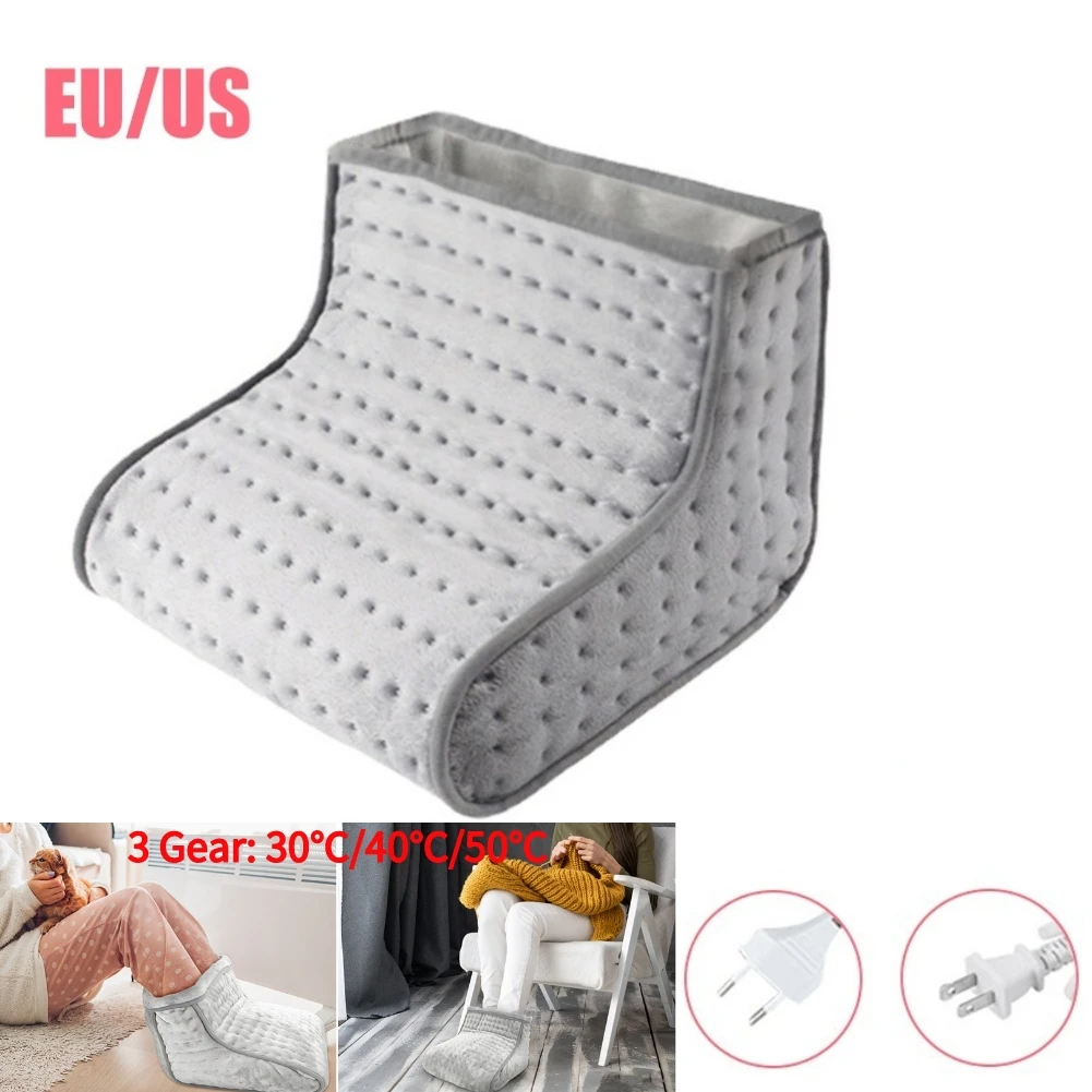 57x43cm Electric Foot Warmer Heater for Women Men Pad Heating Blanket US/EU  Plug heated massage boots for Winter Indoor Products - AliExpress