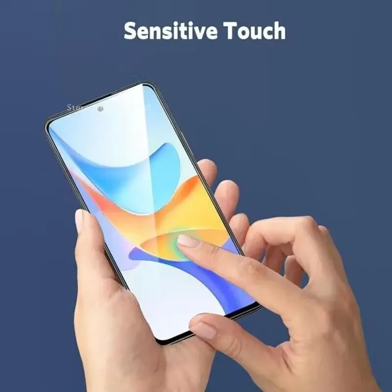 Dabuu Vetro Temperato per Honor 90 Lite 5G, 2 Pezzi Pellicola Protettiva + 2 Pezzi Protezione Fotocamera Pellicola HD Durezza 9H Anti-Graffio Proteggi Schermo Lens Film Screen Protector-trasparente