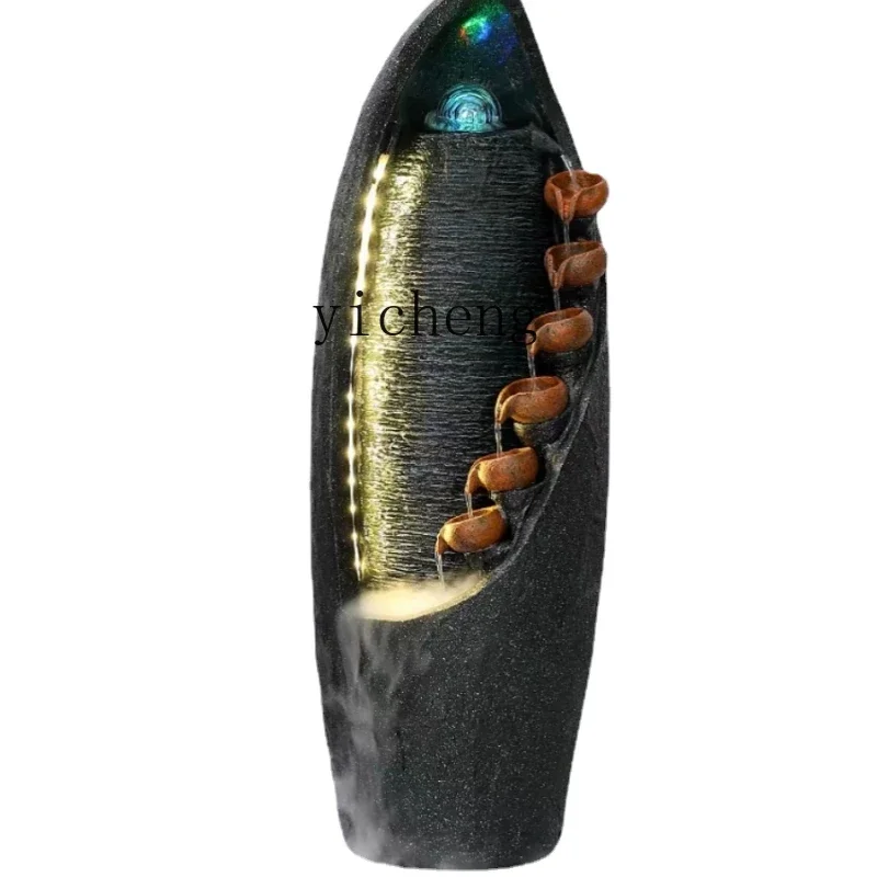 

XL Living Room Entrance Floor Water Fountain Decoration Circulating Water Decoration Home Fengshui Ball