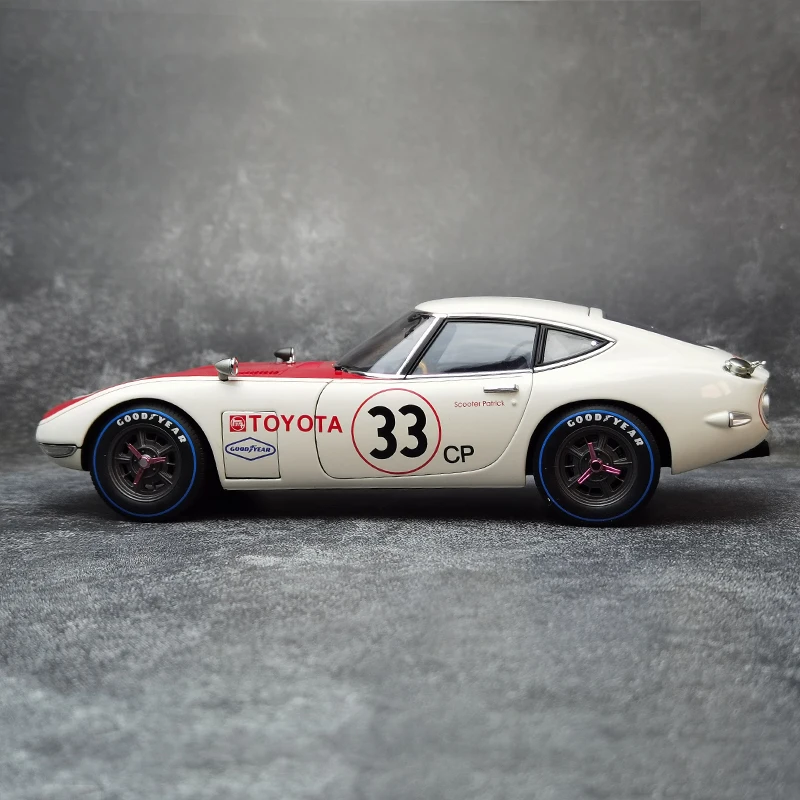 AUTOART 1:18 スケールトヨタ 2000GT レースカー車モデル静的