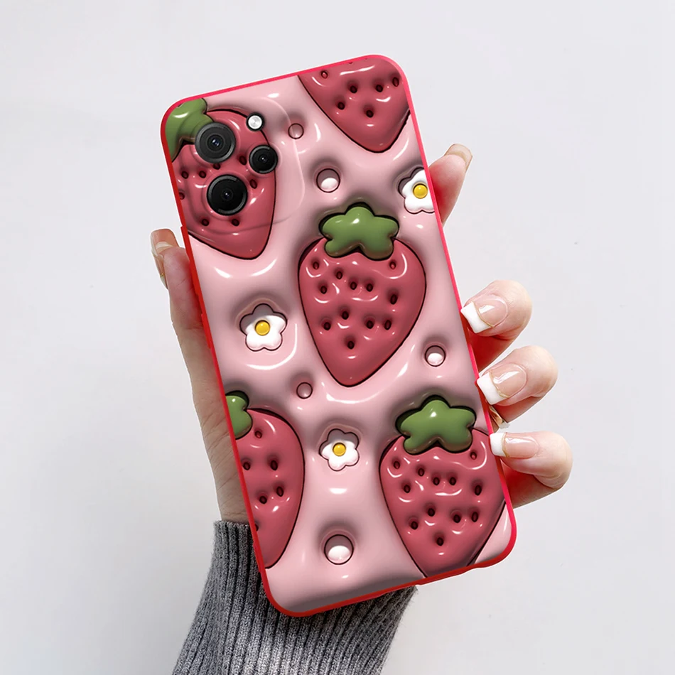 Cute Bear Cartoon Frog Shockproof Back Cover
