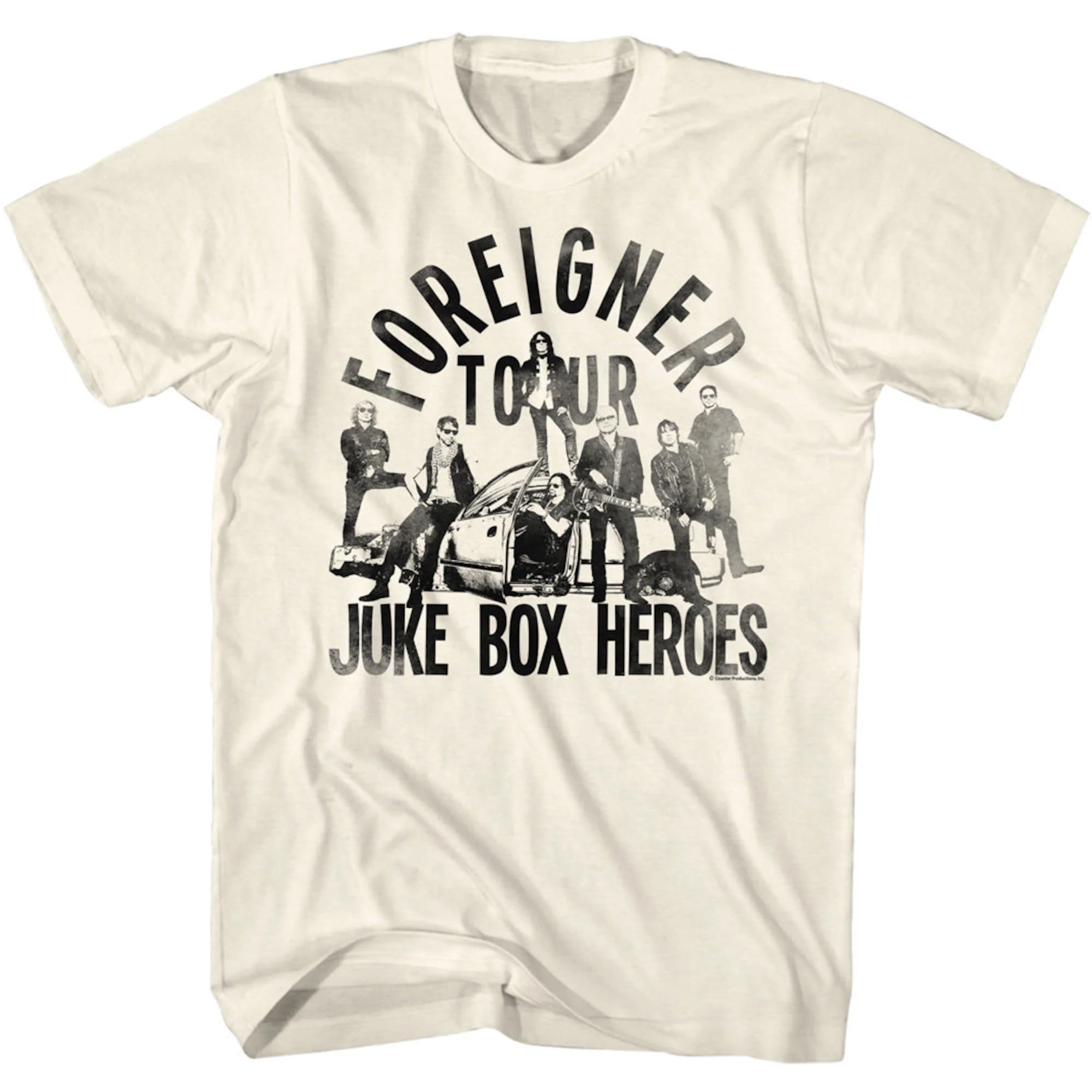 Camicia Di Musica Rock Hero Juke Box Straniera