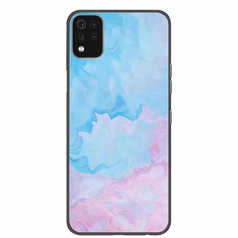 BAIDIYU Cover per LG K42, Custodia Telefono AntiGraffio, con Assorbimento degli Urti Protezione Resistente agli Urti, Custodia Cover per LG K42.(Nero