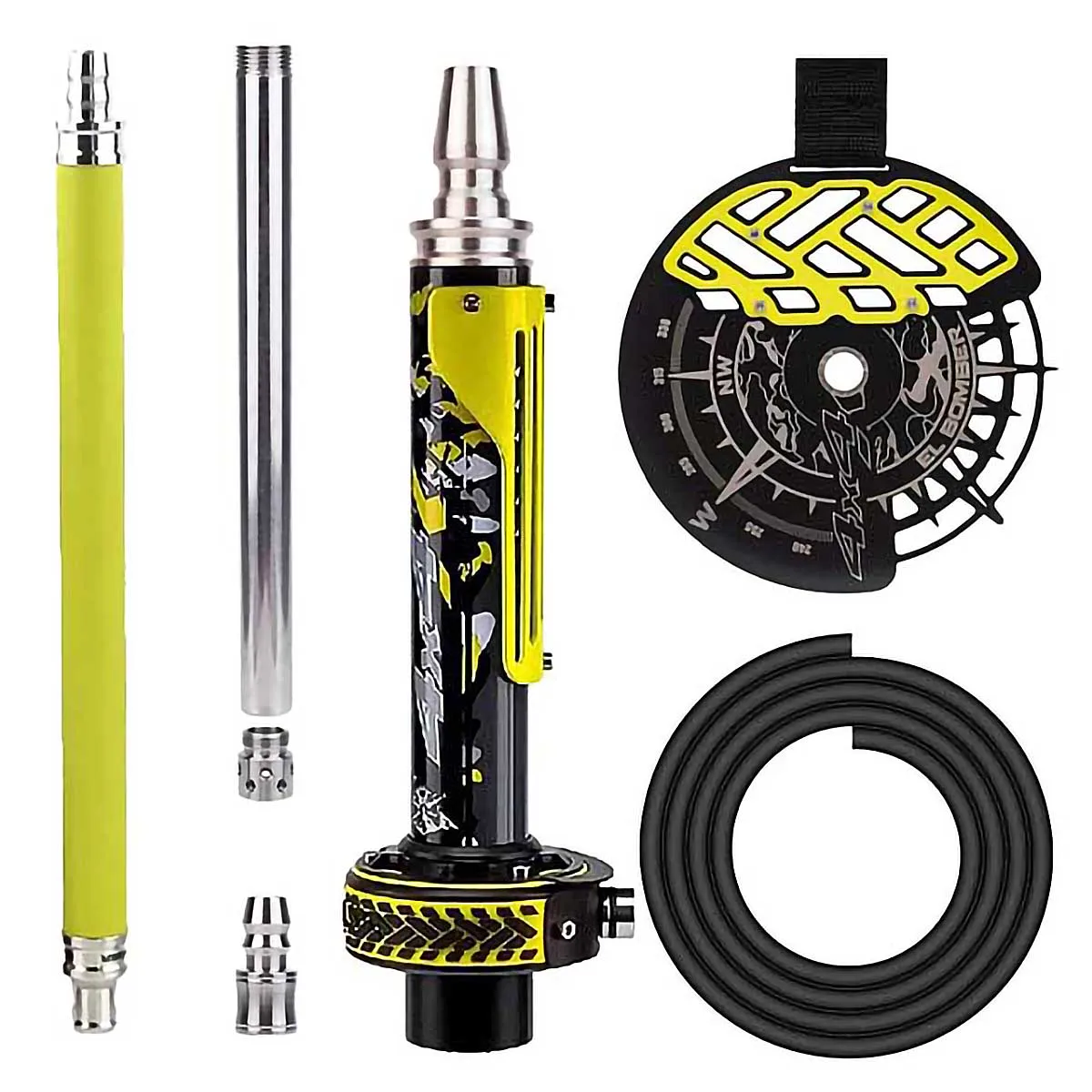 EI Bomber Hookah Set without Glass Vase Off Road 4X4 Racing Car Style Gift Box Packing Russia Shisha Chicha Nargile Cachimba hookah set