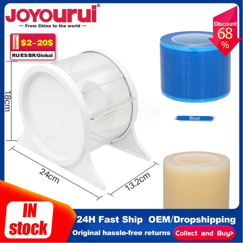 

Dentist Oral Material Disposable Tattoo Barrier Film Plastic Barrier Tools Protecting Film Dispenser Isolating Film Holder