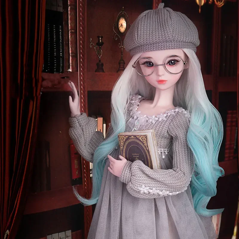 1/3 BJD Doll 22 in Pretty Girl Doll with Dress Shoes Handmade Full Set Kids Toys