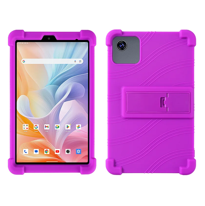 Children's Shockproof Silicone Kickstand Case - Durable Protective Cover