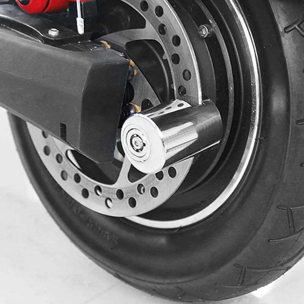 Bicycle lock for electric scooter skateboard wheels disc brake