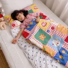 

Autumn Winter Thicken Cotton Keep Warm Baby Sleep Bag Kindergarten Baby Nap Anti Kick Quilt Newborn Bedding New Sale Sleep Quilt