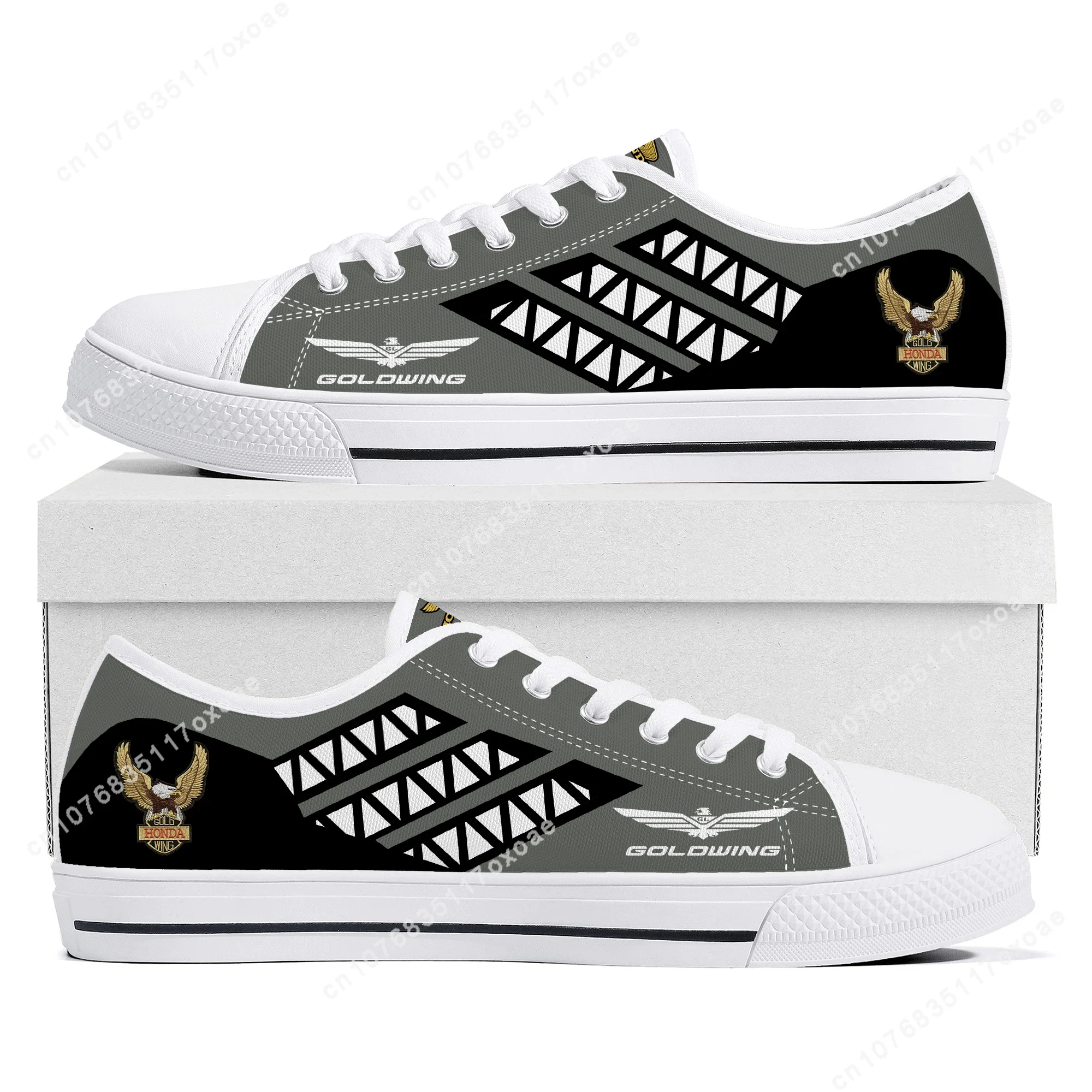 Goldwing Shoes Low Top Sneakers Mens Womens Teenager High Quality Canvas Sneaker couple Casual Shoes Customize DIY Shoe