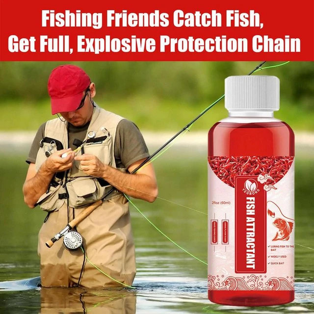 Fish Attractant Fishing Lure Concentrated Red Worm Liquid Fish