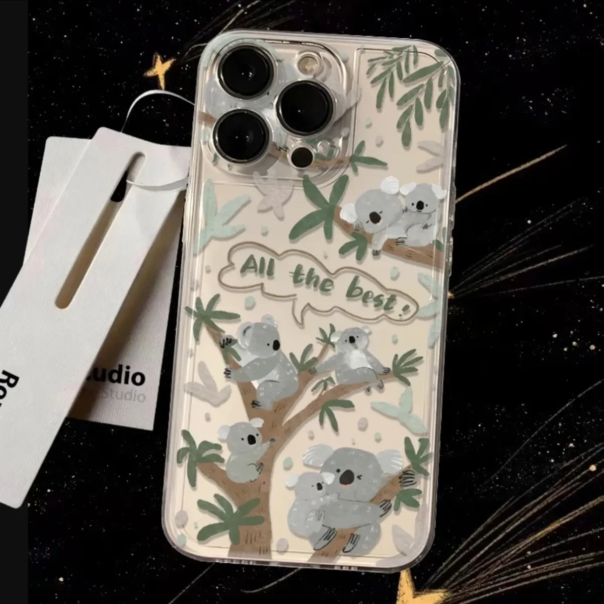 Adorable Koala Bear Soft TPU Phone Case