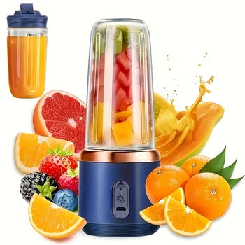 400ml Portable USB Blender Electric Travel Juicer Cup For Smoothie Milkshake Kitchen Mini Mixer Tool 1