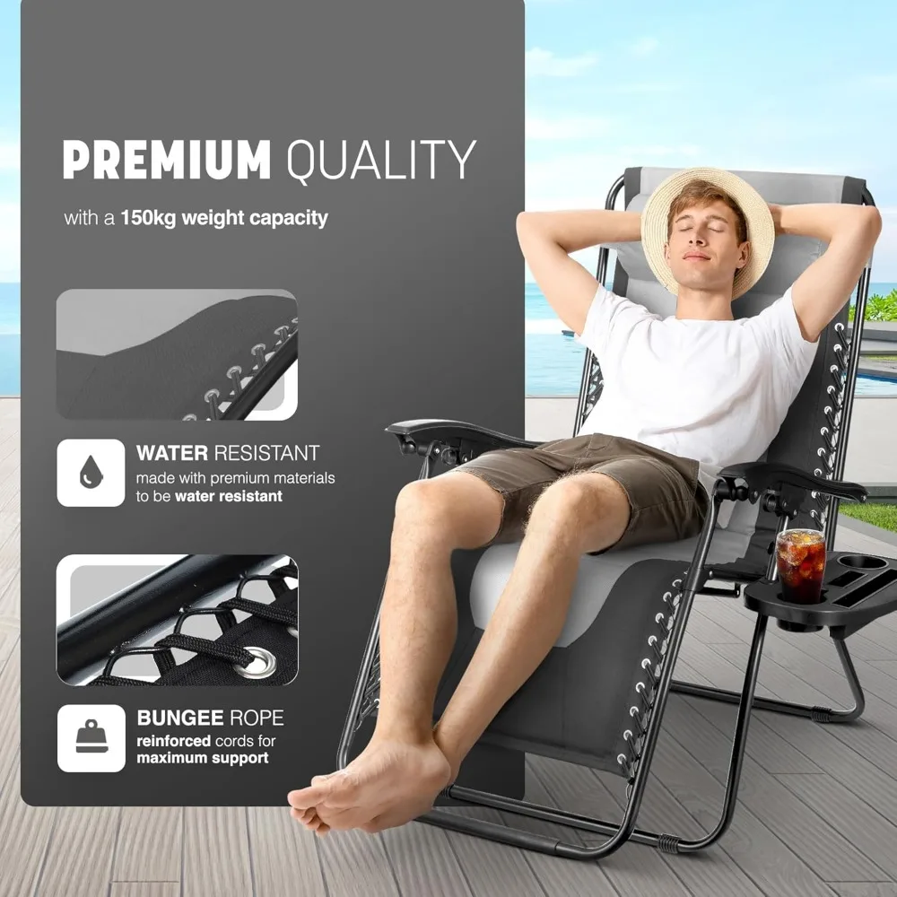 heavy duty textoline zero gravity chairs