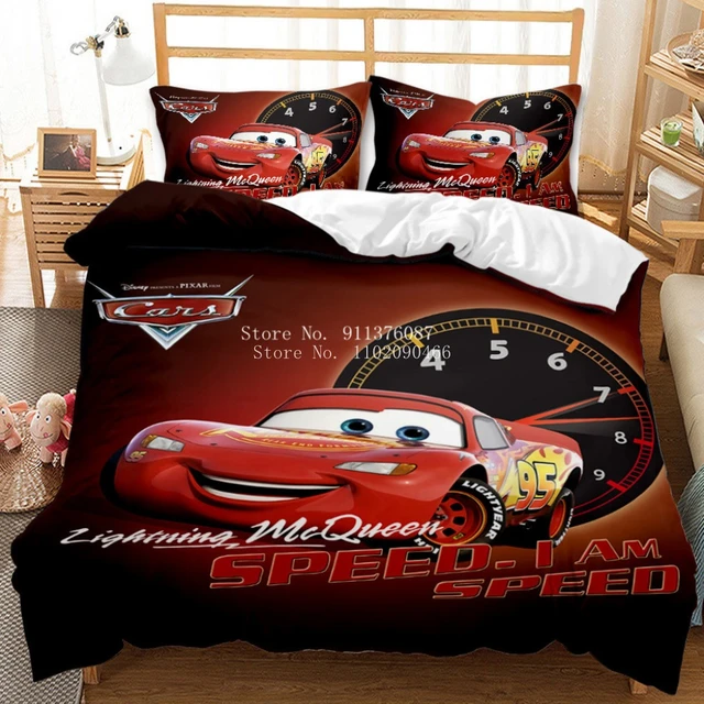 de cama de Disney Cars para niños, funda nórdica de tamaño completo, funda de Lightning McQueen 95, Popular - AliExpress