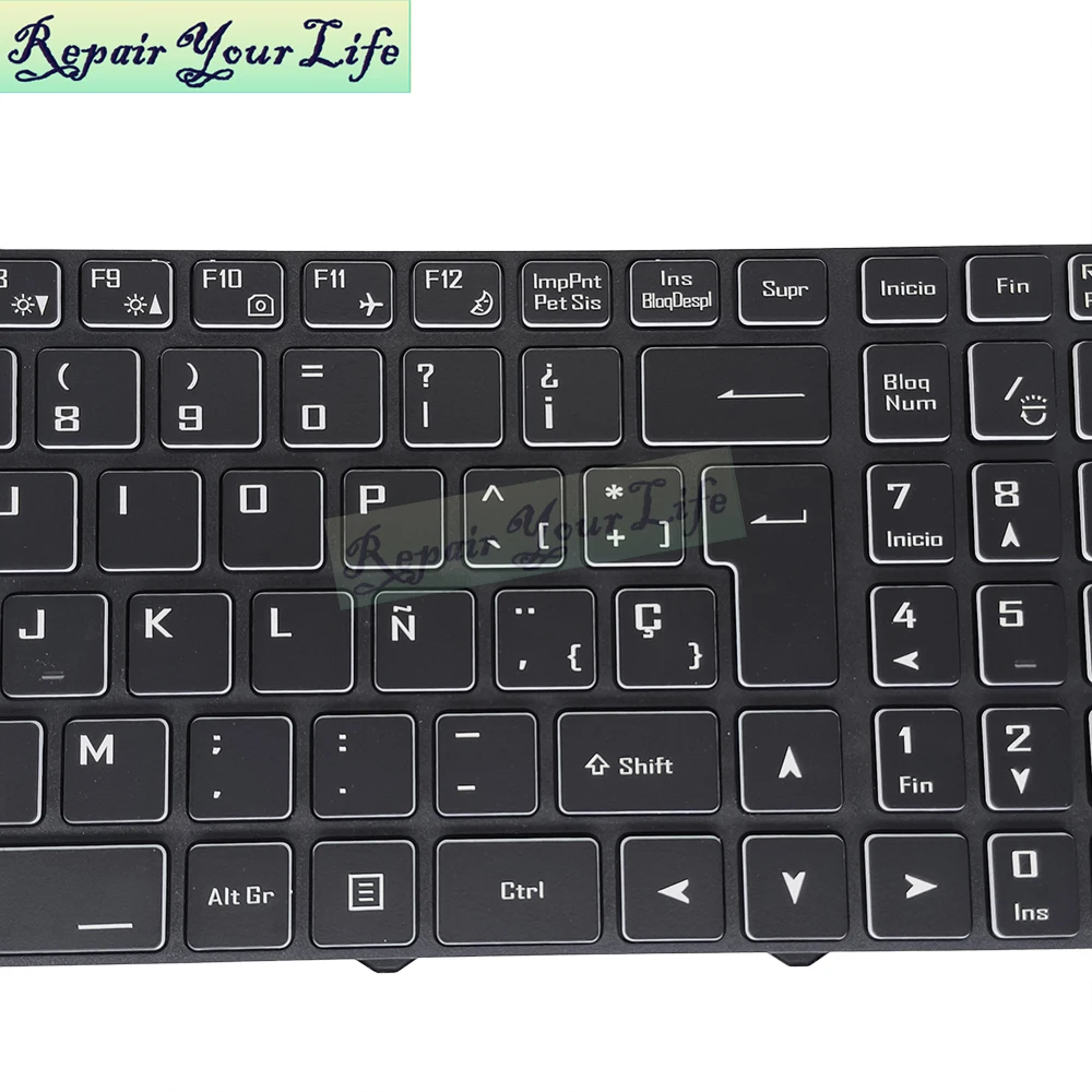 Turco Espanhol Teclado Retroiluminado Adequado para Jogos Gigabyte g5 gd g5 kd g5 md g5 Kc5us1130sh g7 kc g7 md Cvm18h93tr9430 Reino Unido - Imagem 2