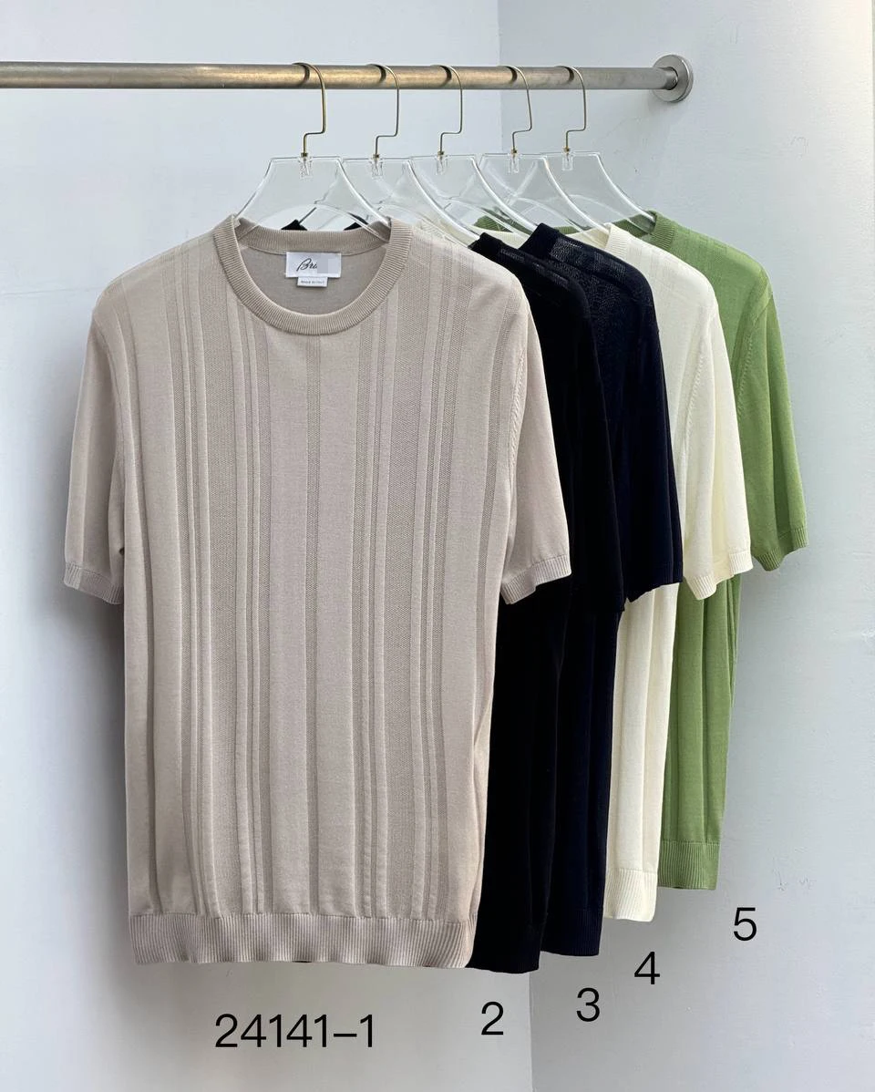 

BILLIONAIRE OECHSLI T-Shirt Silk men 2024 summer new thin Casual elastic Breathable Solid color size M-4XL Short sleeve Shirt