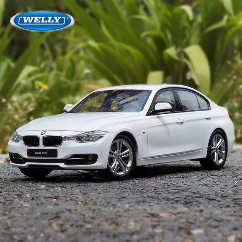 

Модель спортивного автомобиля Welly 1:24 BMW 335I из сплава, литая игрушка, модель автомобиля, Коллекционная модель высокой симуляции, детские игрушки, подарок