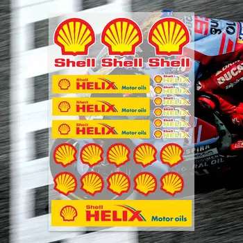 Adesivi S-Shell per Moto, Auto, Paraurti, Finestrini, Laptop, Pareti, Decalcomanie in Vinile, Accessori Tuning Auto