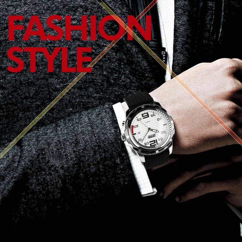 SKMEI 0992 Luxury Quartz Watch for Men Leisure Calendar Sports Waterproof Mens Wristwatches Back Light Clock Reloj Hombre 9288