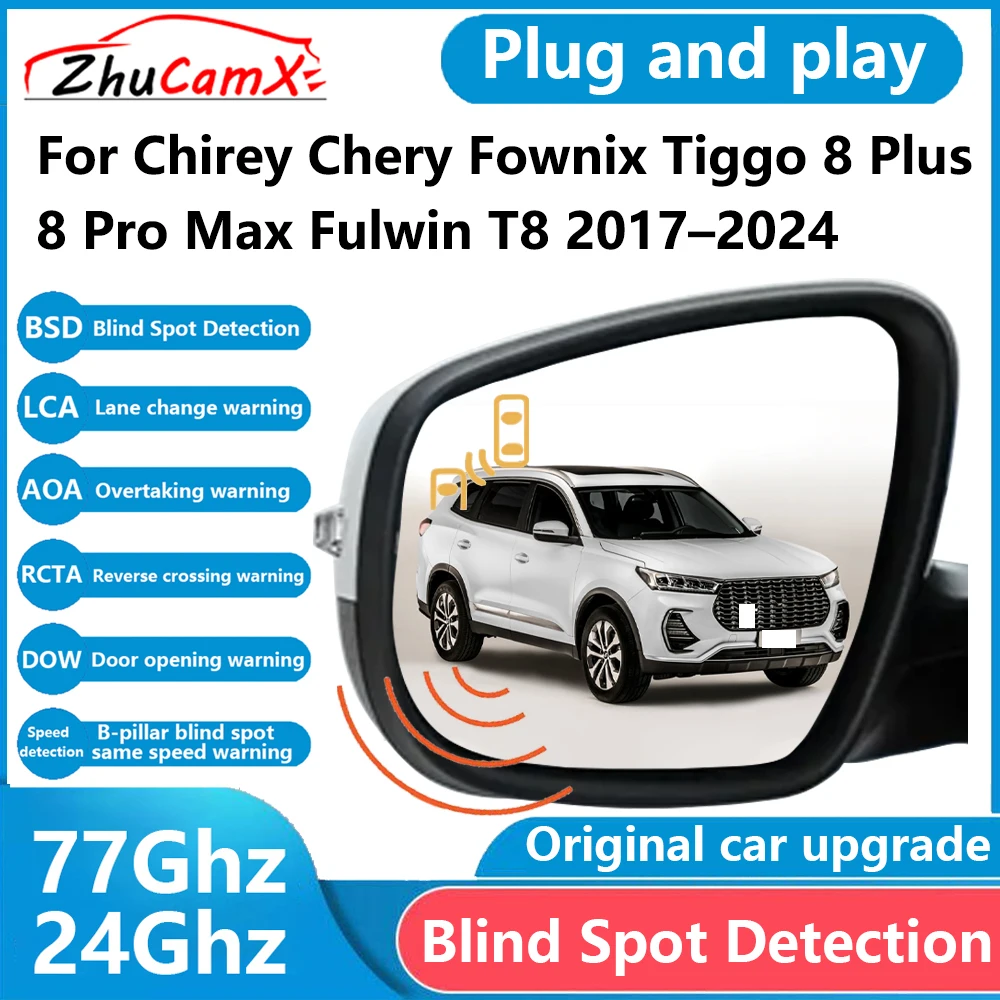 for DR 7.0 Sportequipe 7 Ebro S800 &ndash; BSD Blind Spot Detection Sensor Radar Driving Warning System Plug and Play