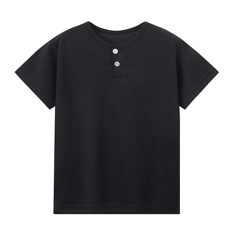 Boys Henley Button Shirt 4