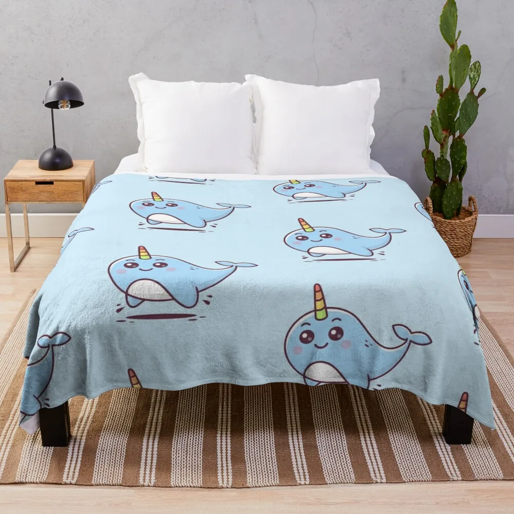 

Narwhal Throw Blanket Oversized Throw Blanket Blanket For Baby