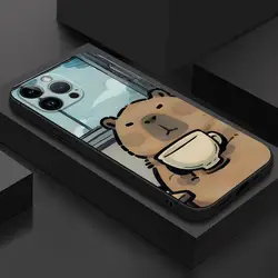 Cartoon Cute Capybara Soft Phone Case - Pixel 9 Pro (UUAZA01)