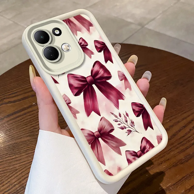 Butterfly and Whale Pattern Soft Silicone Shockproof Phone Case