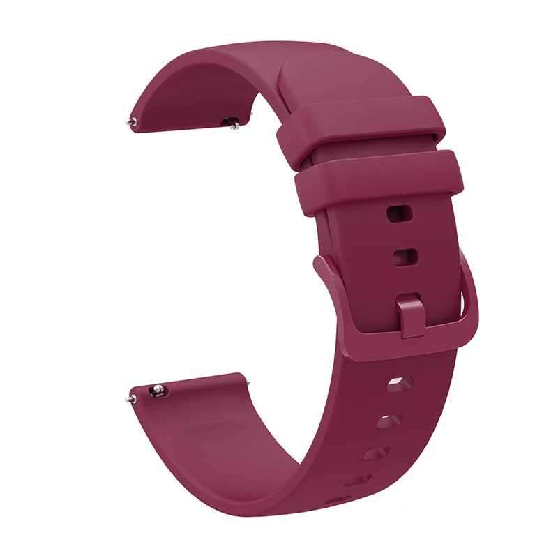 Premium Soft Silicone Watch Strap - Versatile and Comfortable Replacement Band